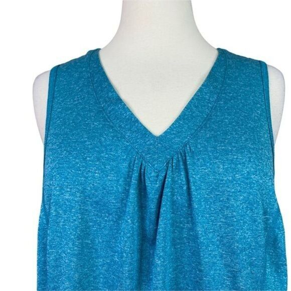 Danskin Now Blue Tank Top Size 16W - Picture 3 of 5